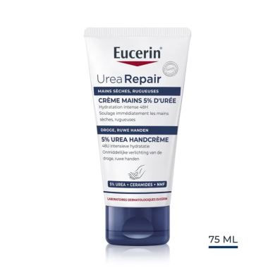 Eucerin Urea Repair Plus Creme Mains 5% D' Uree 75 Ml