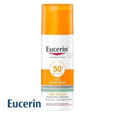 Eucerin Sun Protect Oil Control Spf 50+ Toucher Sec 50 Ml