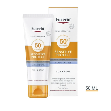 Eucerin Sun Sensitive Protect Creme Spf50+ 50 Ml