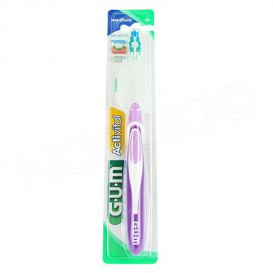 Gum Brosse A Dents Activital Compact Medium Ref 583