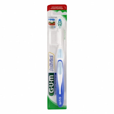 Gum Brosse A Dents Activital Souple Avec Tete Silhouette Ref 585