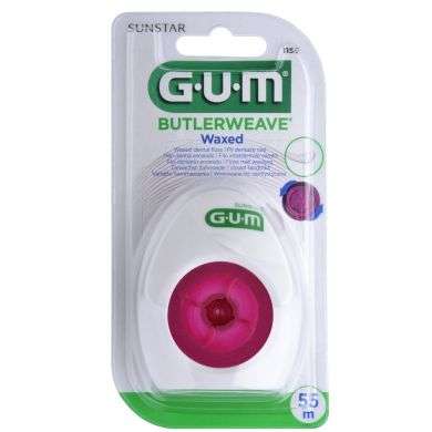 Gum Fil Dentaire Butlerweave Cire Larges Espaces Ref 1155