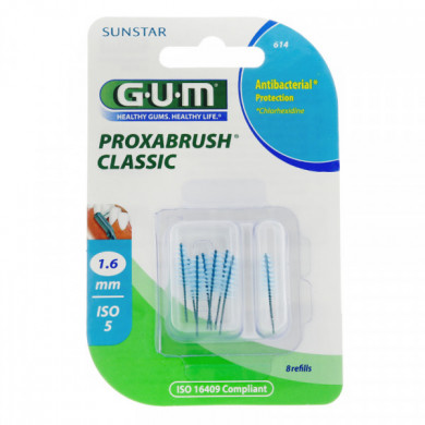 Gum Recharge Brosettes Extra Fines Par 8 Unites 1.6 Mm Ref 614