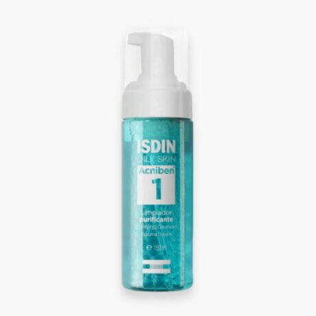 Isdin – Acniben 1 Mousse Nettoyante Purifiante – 150Ml