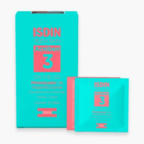 Isdin – Acniben 3 On The Go Lingettes Anti-Imperfections – 30 Lingettes