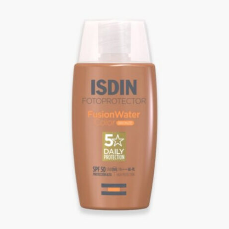 Isdin – Fotoprotector Fusion Water Color Solaire Teinte Bronze Spf50 – 50Ml
