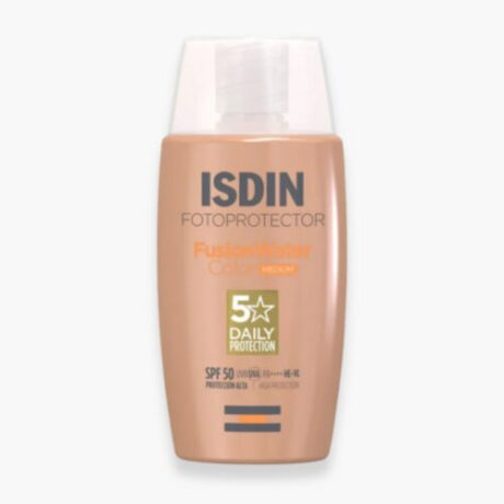 Isdin – Fotoprotector Fusion Water Color Solaire Teinte Medium Spf50 – 50Ml