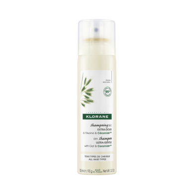Klorane Lait D'Avoine Shampooing Sec Extra Doux Spray Tous Types De Cheveux 150 Ml