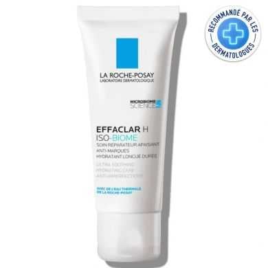 La Roche Posay Effaclar H Iso Biome Soin Reparateur Apaisant Anti Marque 40Ml