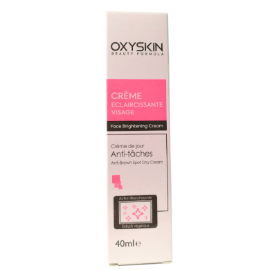 Oxyskin Creme Eclaircissante Visage Anti Taches 40 Ml