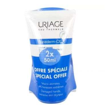 Uriage Offre Spéciale X2 Bariederm Cica Creme Mains 50 Ml
