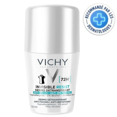 Vichy Deodorant Detranspirant 72 H Invisible Femme 50 Ml