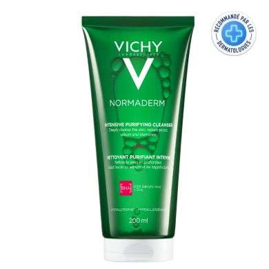 vichy vichy normaderm gel purifiant intense peau grasse et acneique ml soins anti imperfections jpg