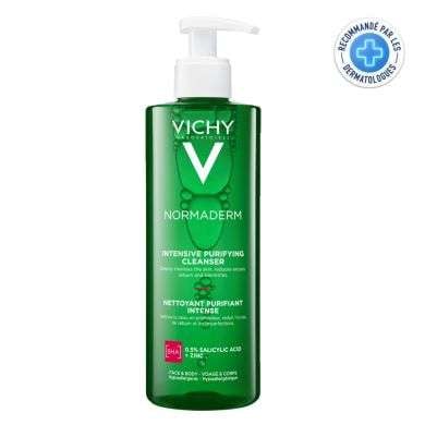 Vichy Normaderm Gel Purifiant Intense Peau Grasse Et Acneique 400 Ml