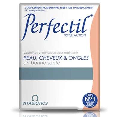 Perfectil Triple Action Peau Cheveux Et Ongles 30 Comprimes