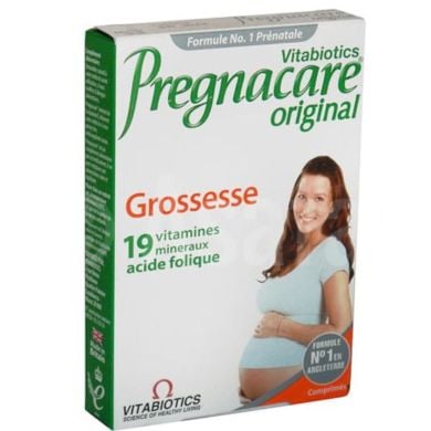 Vitabiotics Pregnacare Original Grossesse 30 Cps