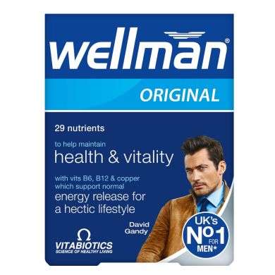 Vitabiotics Wellman Original 30 Comprimes