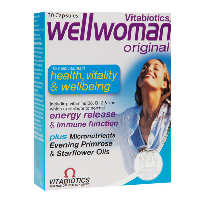 Vitabiotics Wellwoman Original 30 Capsules