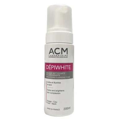 Acm Depiwhite Mousse Nettoyante Eclaircissante 200Ml