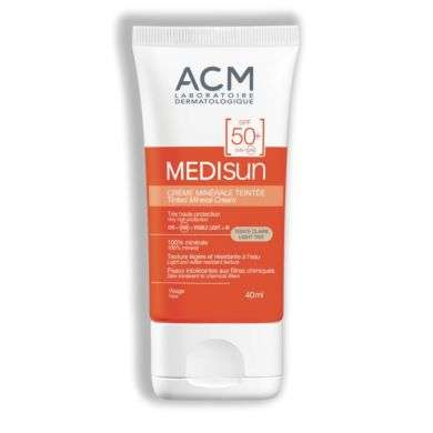 Acm Medisun Creme Mineral Teinte Claire 40 Ml