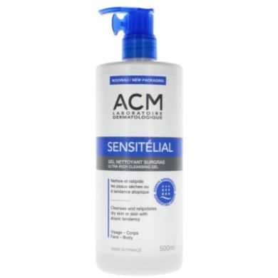Acm Sensitelial Gel Nettoyant Surgras 500 Ml