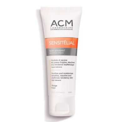 Acm Sensitelial Soin Apaisant Hydratant Et Apaisant Quotidien 40 Ml