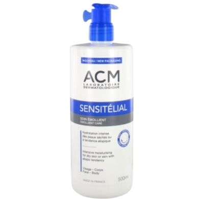Acm Sensitelial Soin Emollient 500 Ml