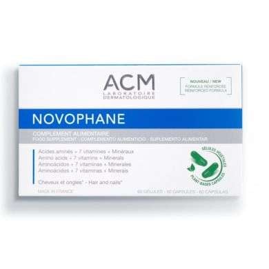 Acm Novophane Ongles Et Cheveux 60 Gelules