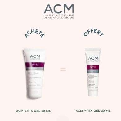 Acm Vitix Offre Gel Regulateur 50 Ml + Gel Regulateur 20Ml