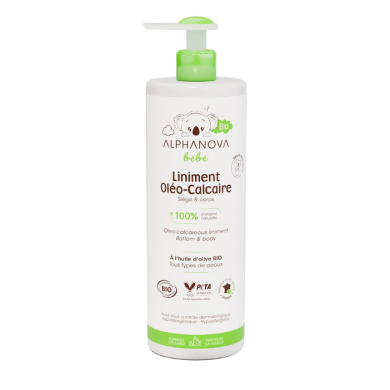 Alphanova Bebe Liniment Oleo Calcaire 400 Ml