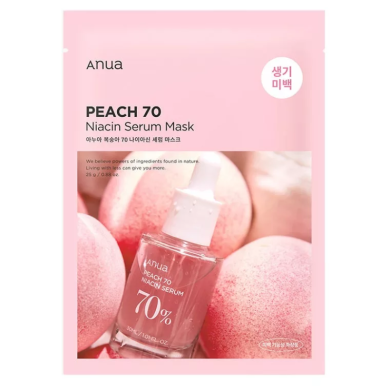 Anua Peach 70 Nacian Serum Mask 25 G