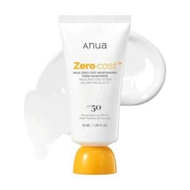 Anua Zero Cast Moisturizing Finish Sunscreen Spf50+ Pa+50Ml