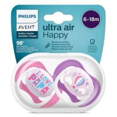 Avent Ultra Air Happy 6-18 Mois I Love Papa