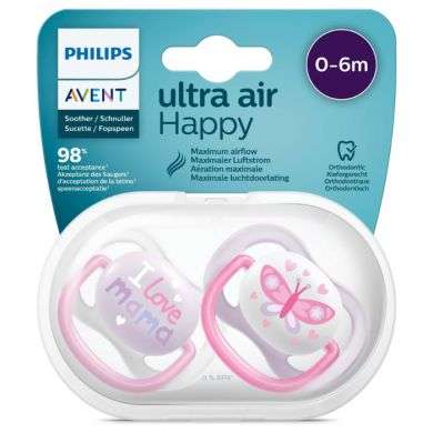 Avent Ultra Air Happy 0-6 Mois I Love Mama