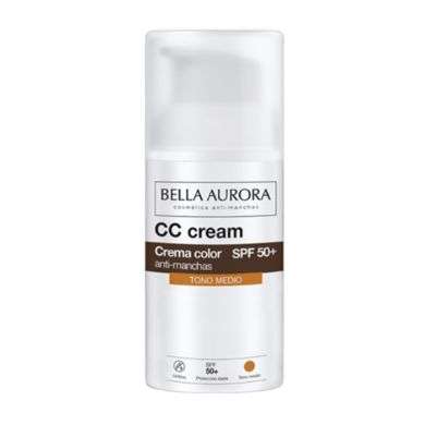 Bella Aurora Cc Creme Anti Taches Spf50 Teinte Medium