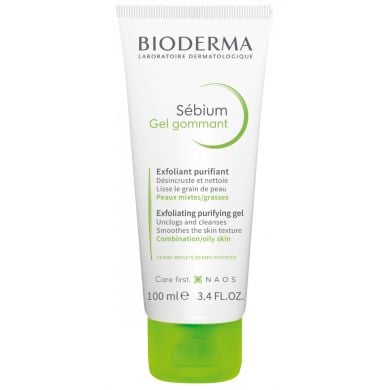 Bioderma Sebium Gel Gommant Exfoliant Purifiant 100Ml