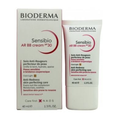Bioderma Sensibio Ar Bb Cream Clair Soin Anti Rougeurs Spf30 Perfecteur De Peau 40 Ml