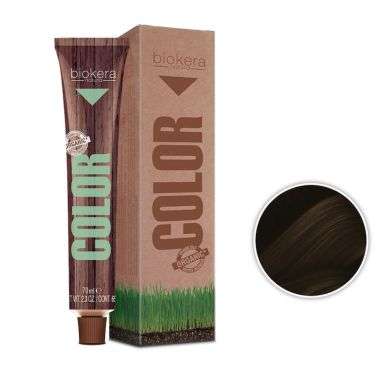 Biokera Natura Color N 4 Chataigne + Creme Oxidant