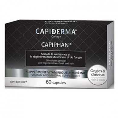 Capiderma Capiphan 60 Capsules Vitamines Ongles Et Cheveux