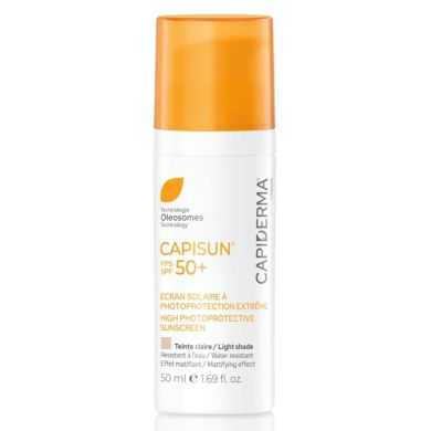 Capiderma Capisun Ecran Solaire A Photoprotection Extreme Teinte Claire 50+