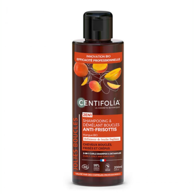 Centifolia 2 En 1 Shampoing Et Demelant Boucles Anti Frisottis 200 Ml
