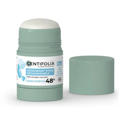 Centifolia Deodorant Stick 48H Rechargeable Sans Parfum 50 G