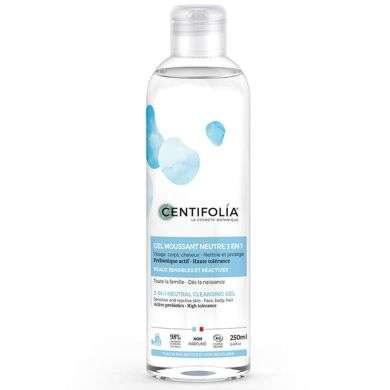 Centifolia Gel Moussant Neutre 3 En 1 - 250 Ml