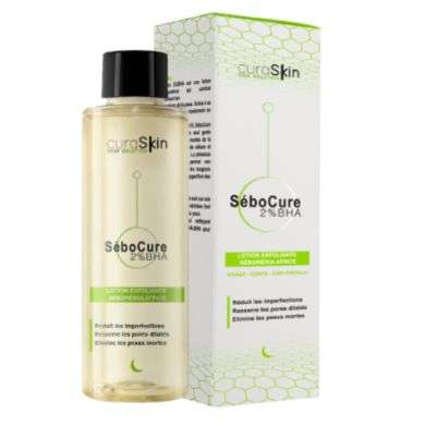 Curaskin Sebocure Lotion Seboregulatrice 2% Bha 100 Ml